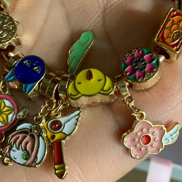 NIB Pandora Moments Sparkling Snowflake Clasp Bangle Japan Card Captor Sakura - Picture 6 of 16